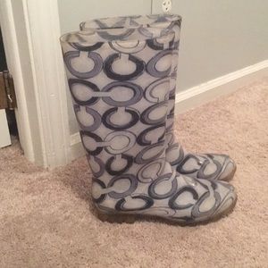 Coach Rain boots